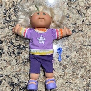 Cabbage Patch Kid 2007. Pa-22 I love dragonflies blond with green streak w brush